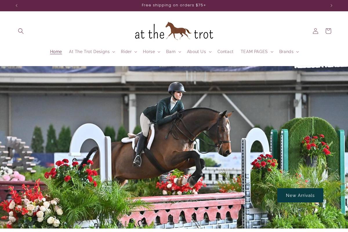 atthetrot.com homepage screenshot