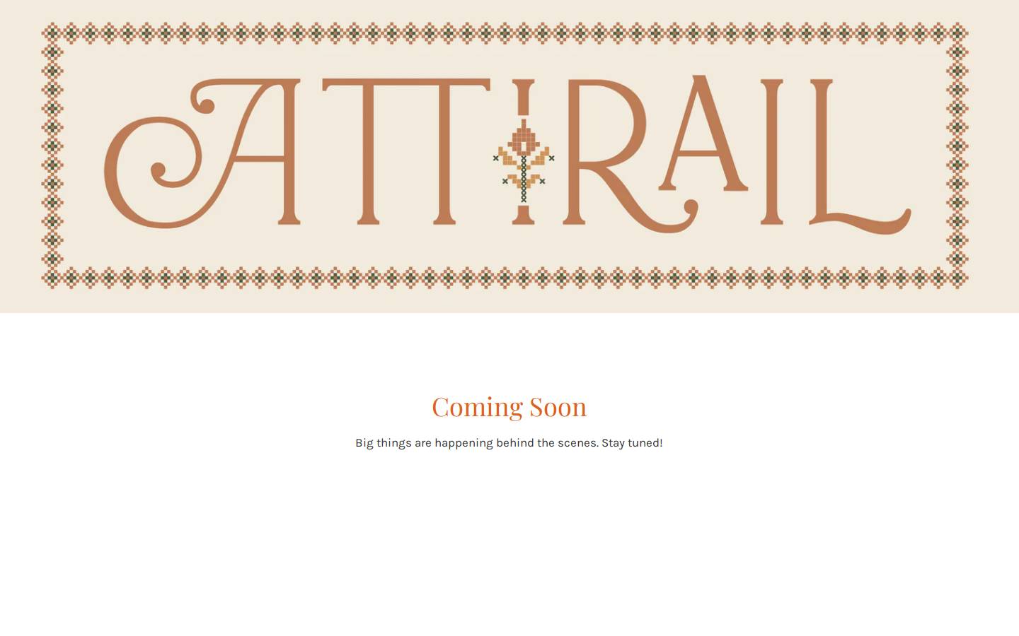 attirail.in homepage screenshot