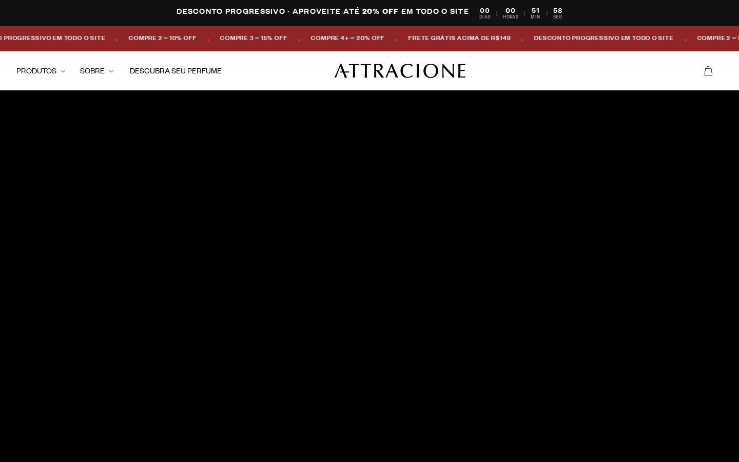attracione.com.br homepage screenshot