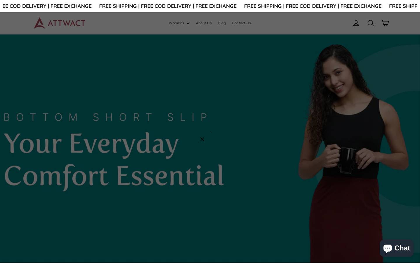 attwact.com homepage screenshot