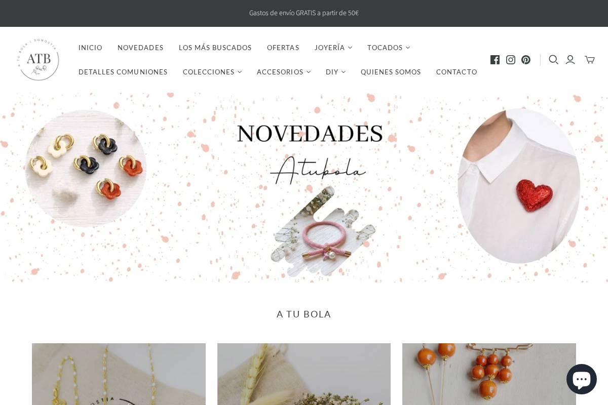 atubola.net homepage screenshot