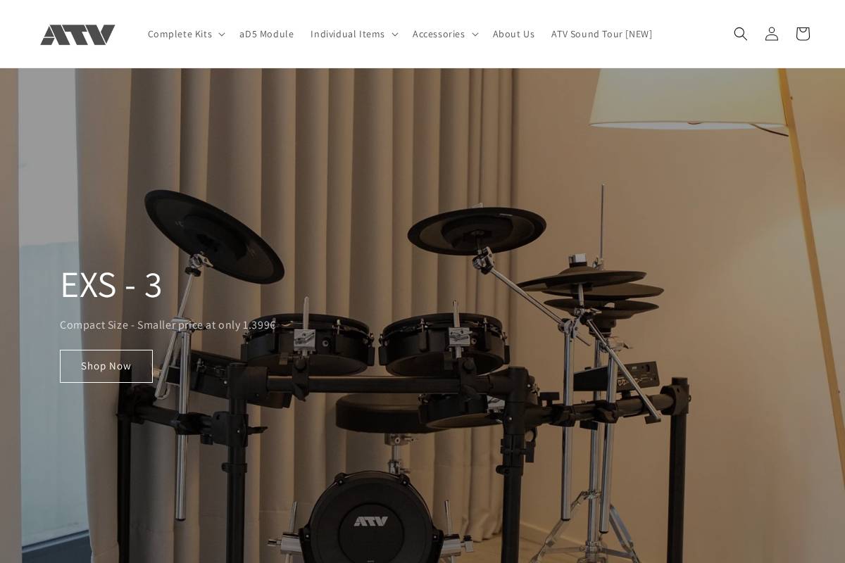 atveurope.com homepage screenshot