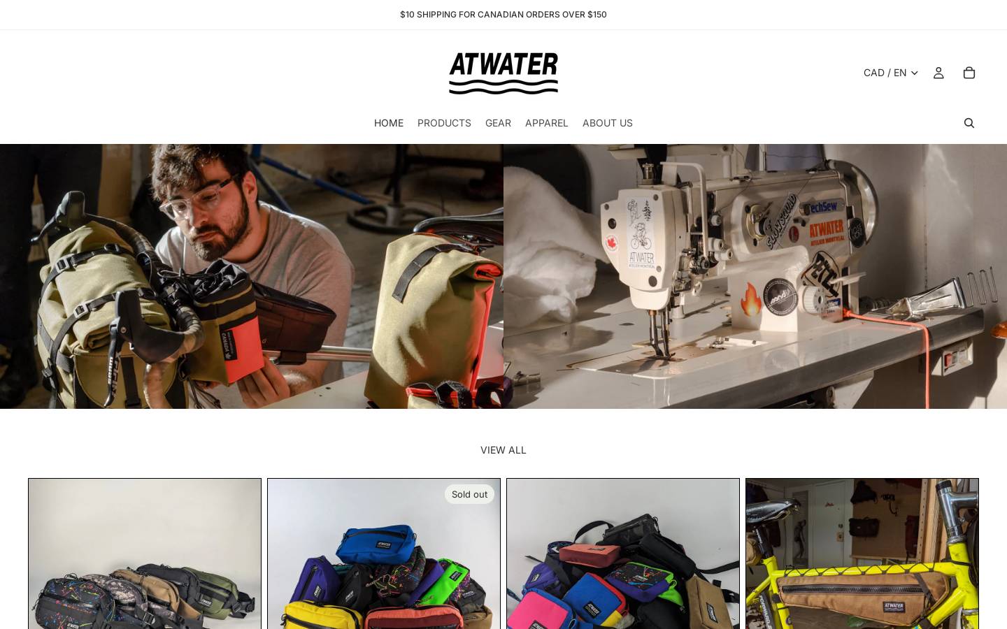 atwateratelier.com homepage screenshot