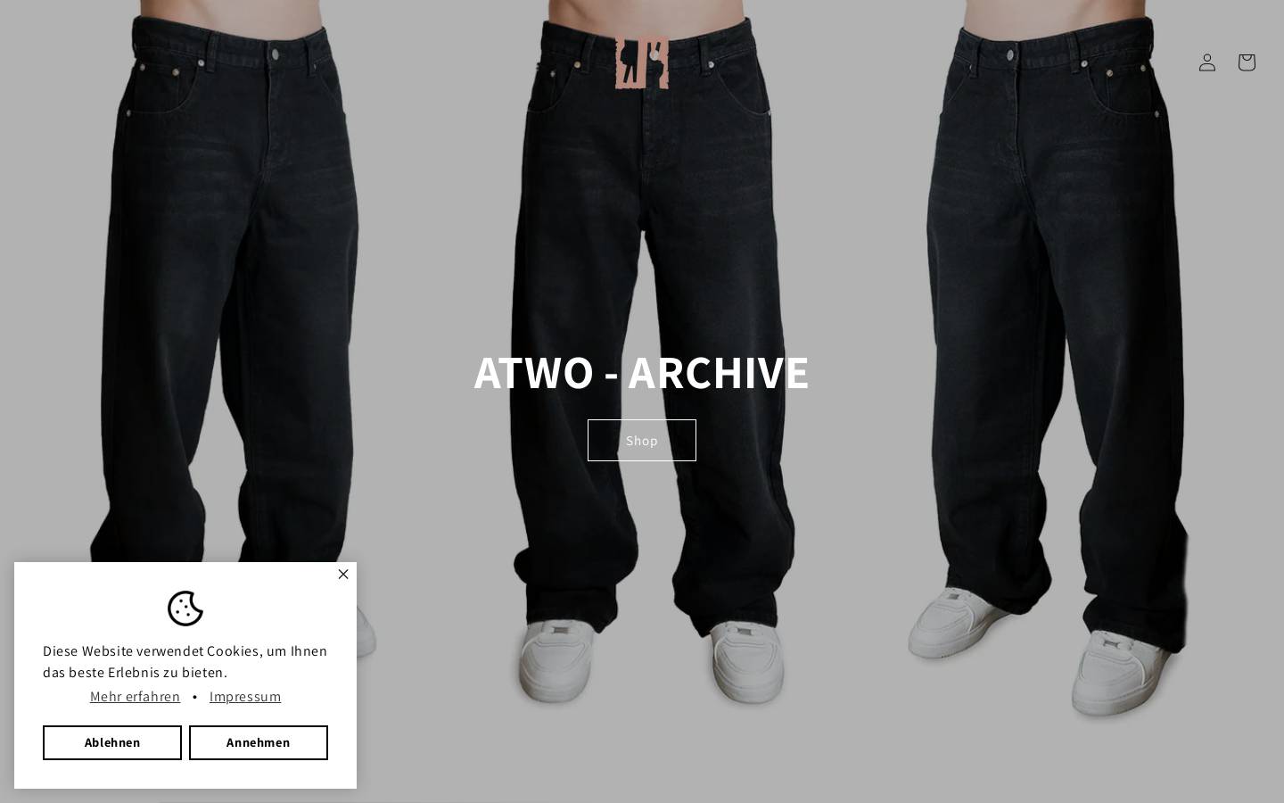 atwoarchive.com homepage screenshot