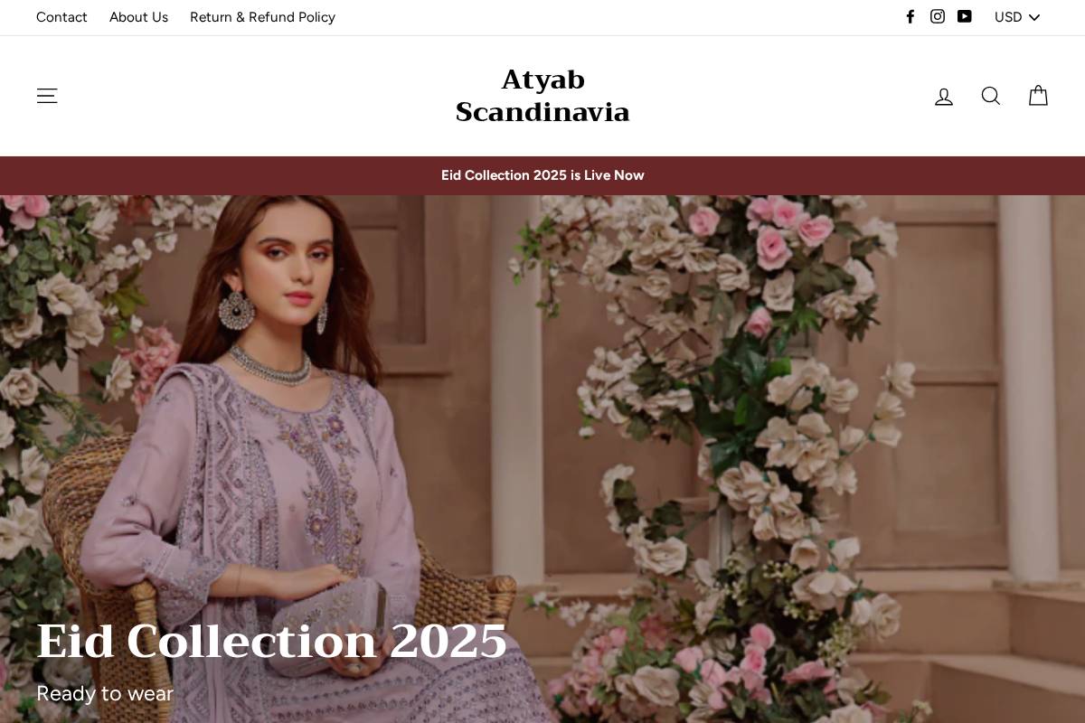 atyab.se homepage screenshot