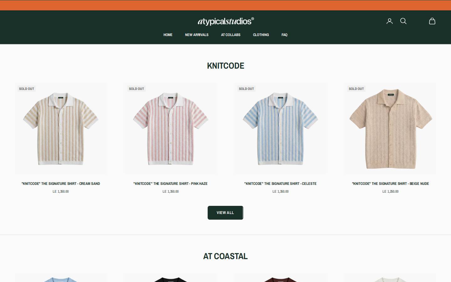 atypicalstudios.co homepage screenshot