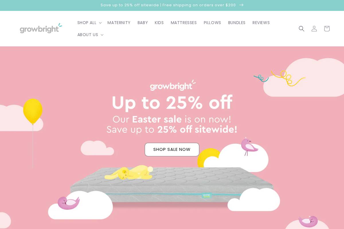 au.growbright.co homepage screenshot