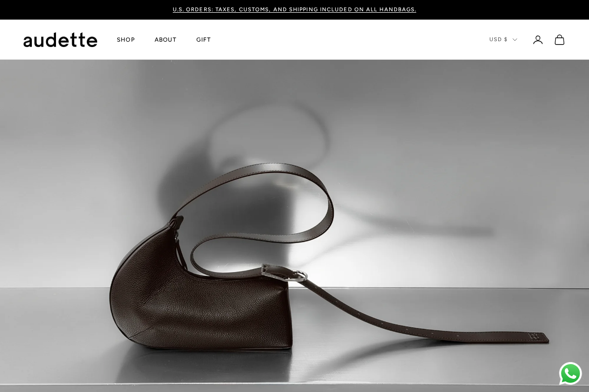 audette-shop.com homepage screenshot