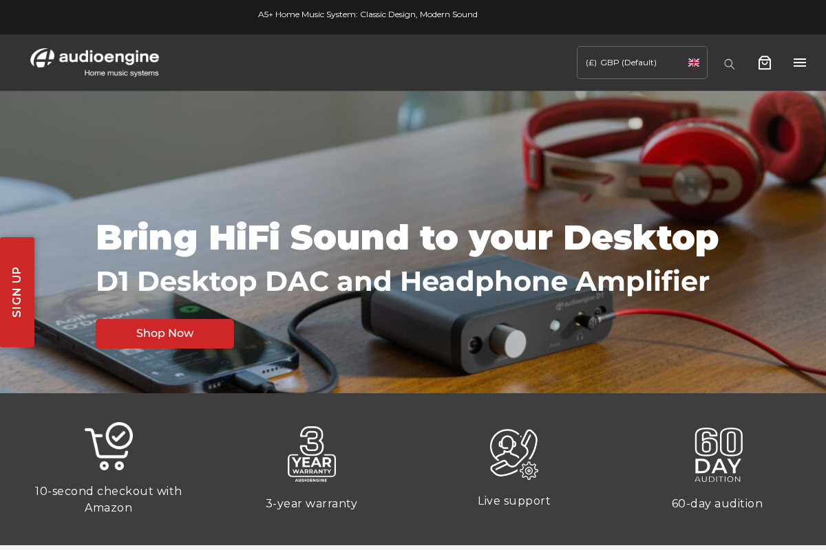 audioengineeu.com homepage screenshot