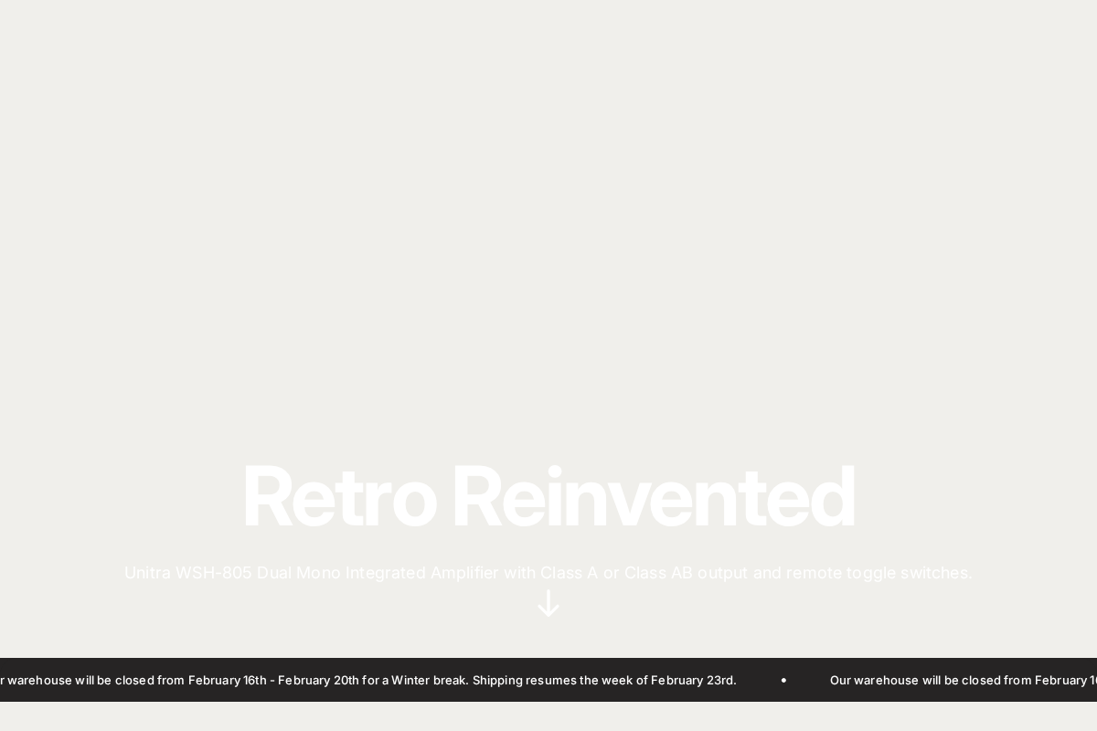 Audionation homepage screenshot