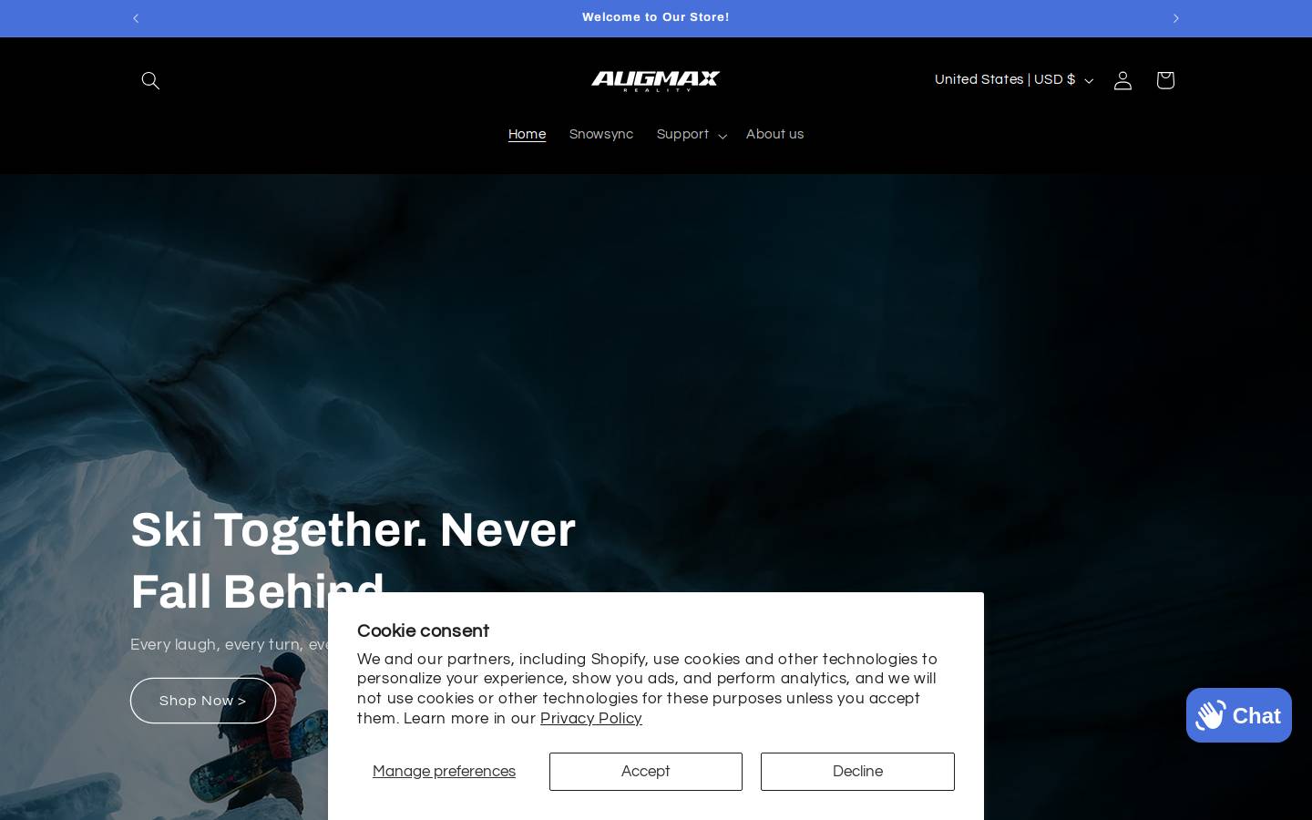 augmaxreality.com homepage screenshot