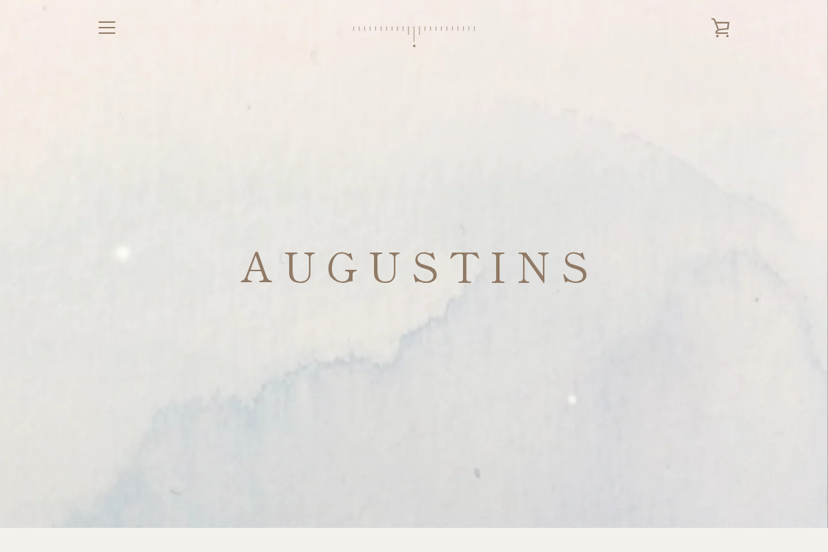 Augustins homepage screenshot
