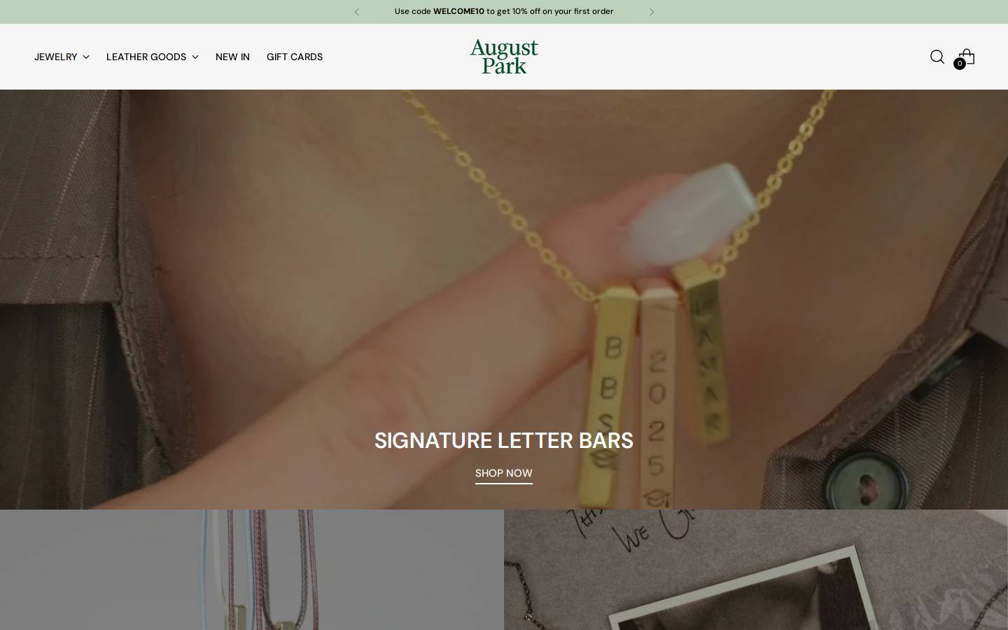 augustpark.co homepage screenshot