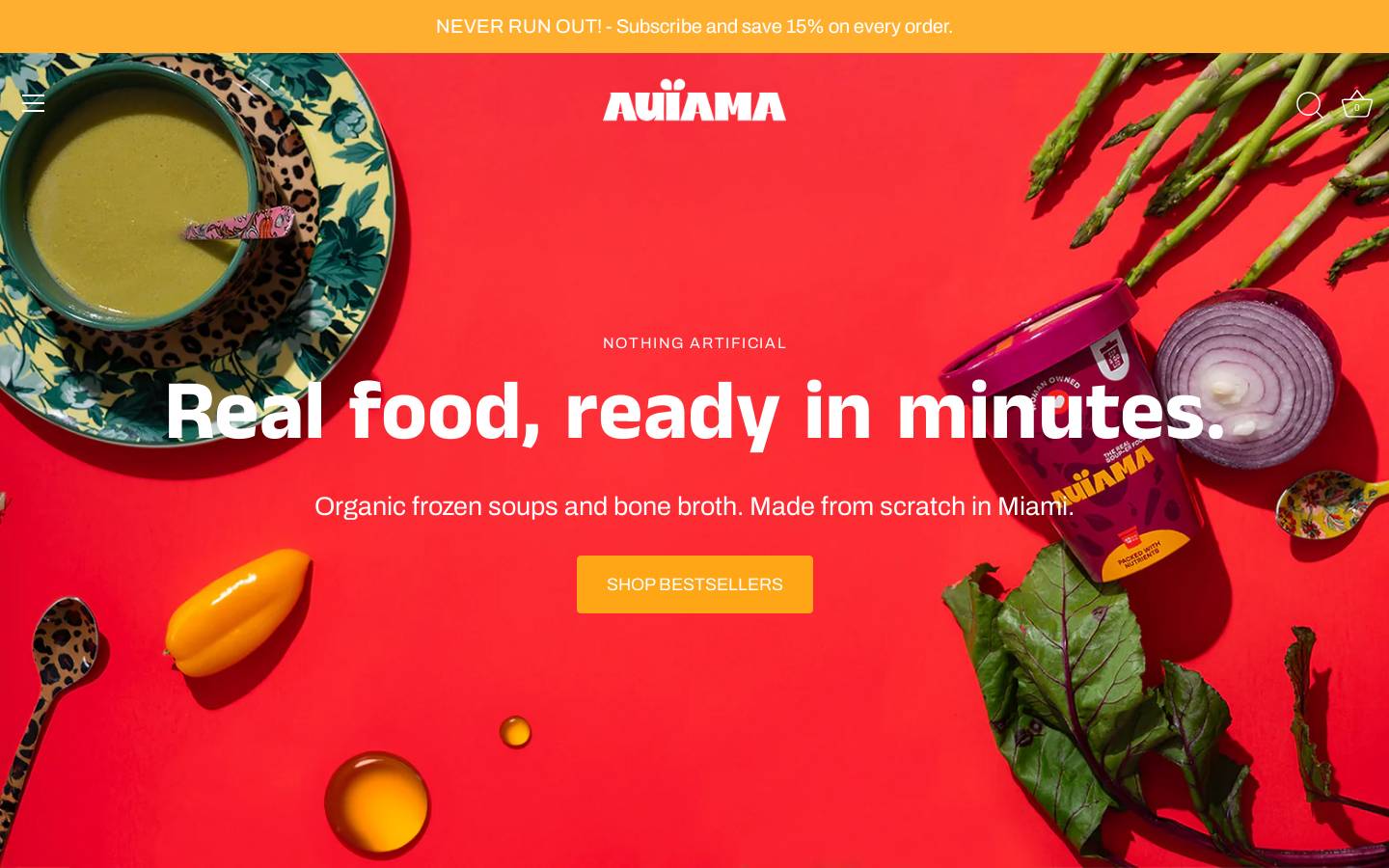auiama.com homepage screenshot