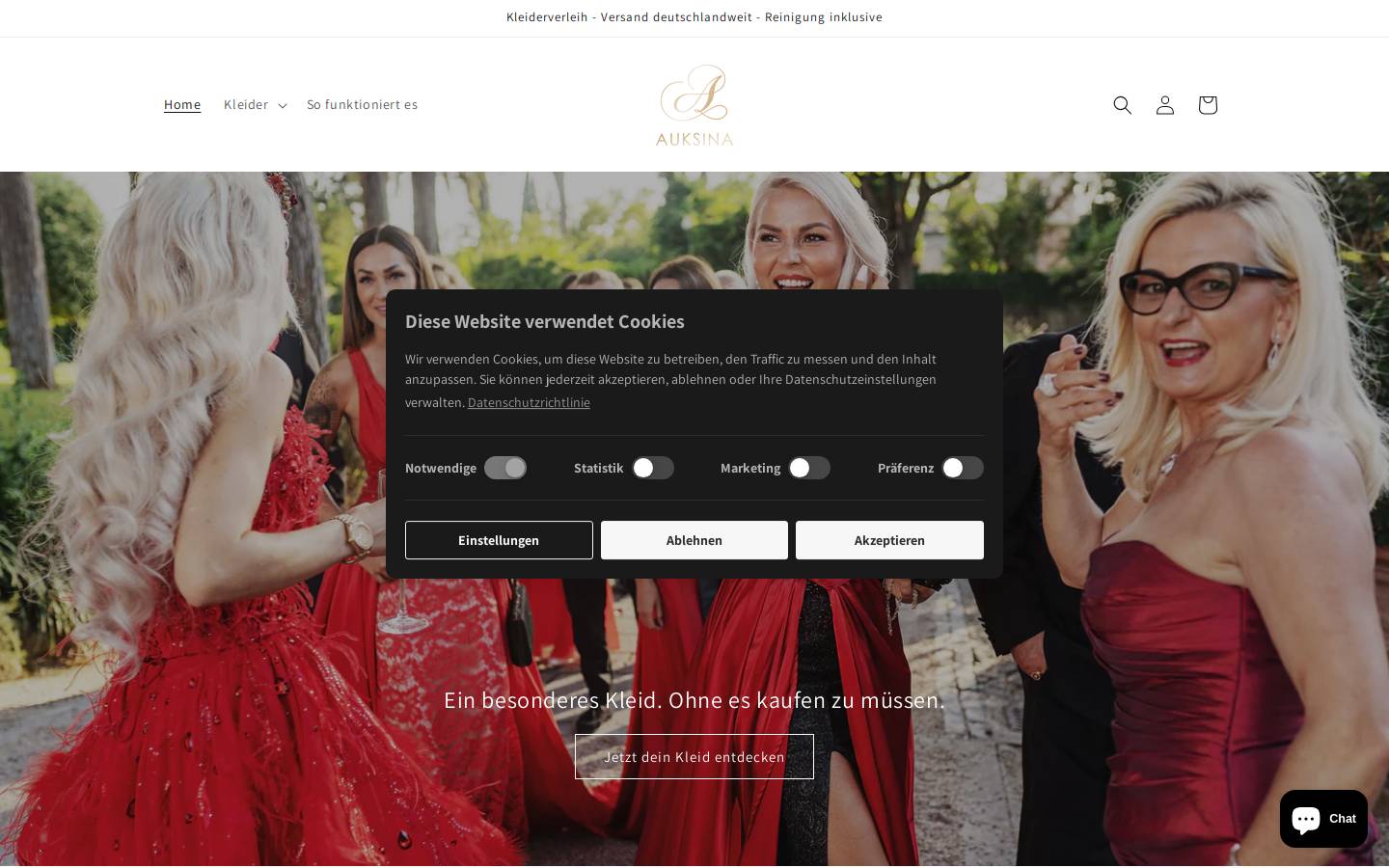 auksina.com homepage screenshot