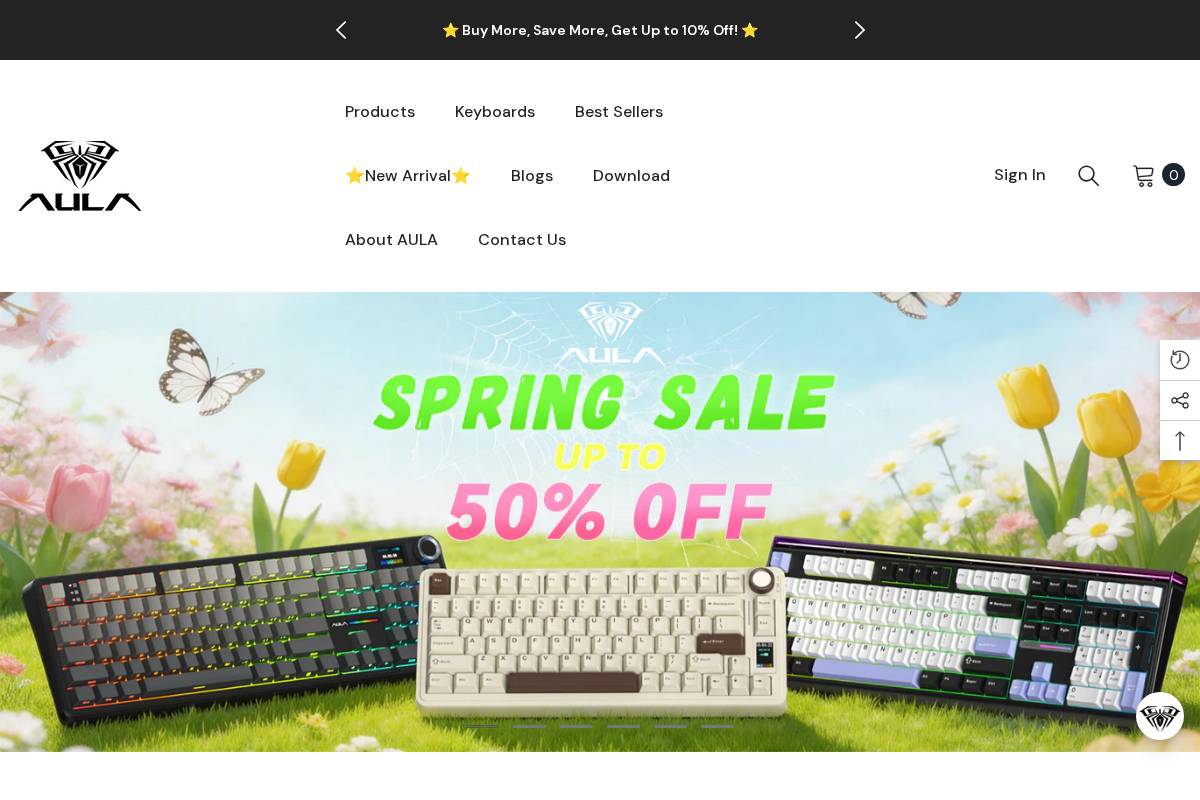 Aulagaming homepage screenshot