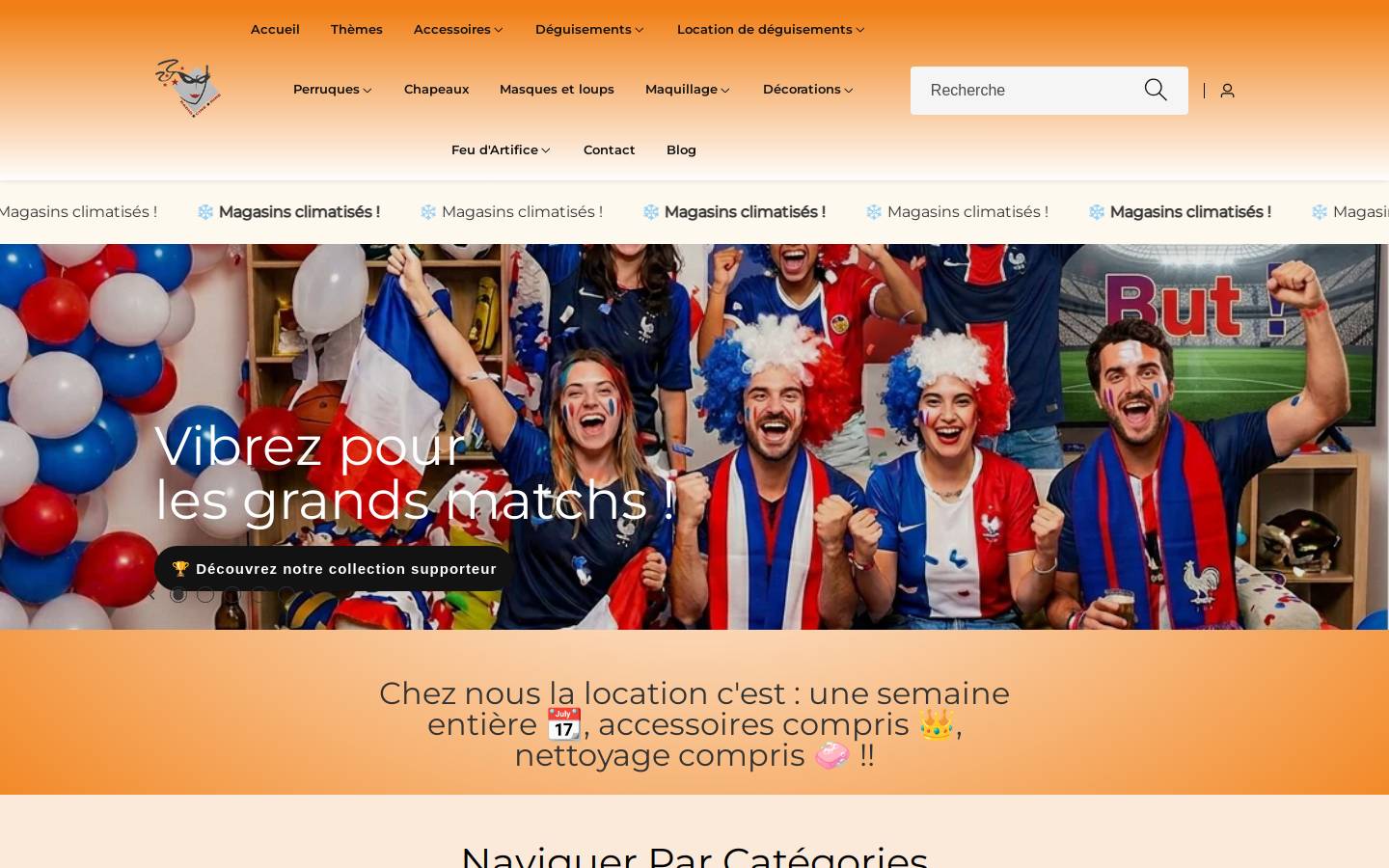aumondedelafete.fr homepage screenshot