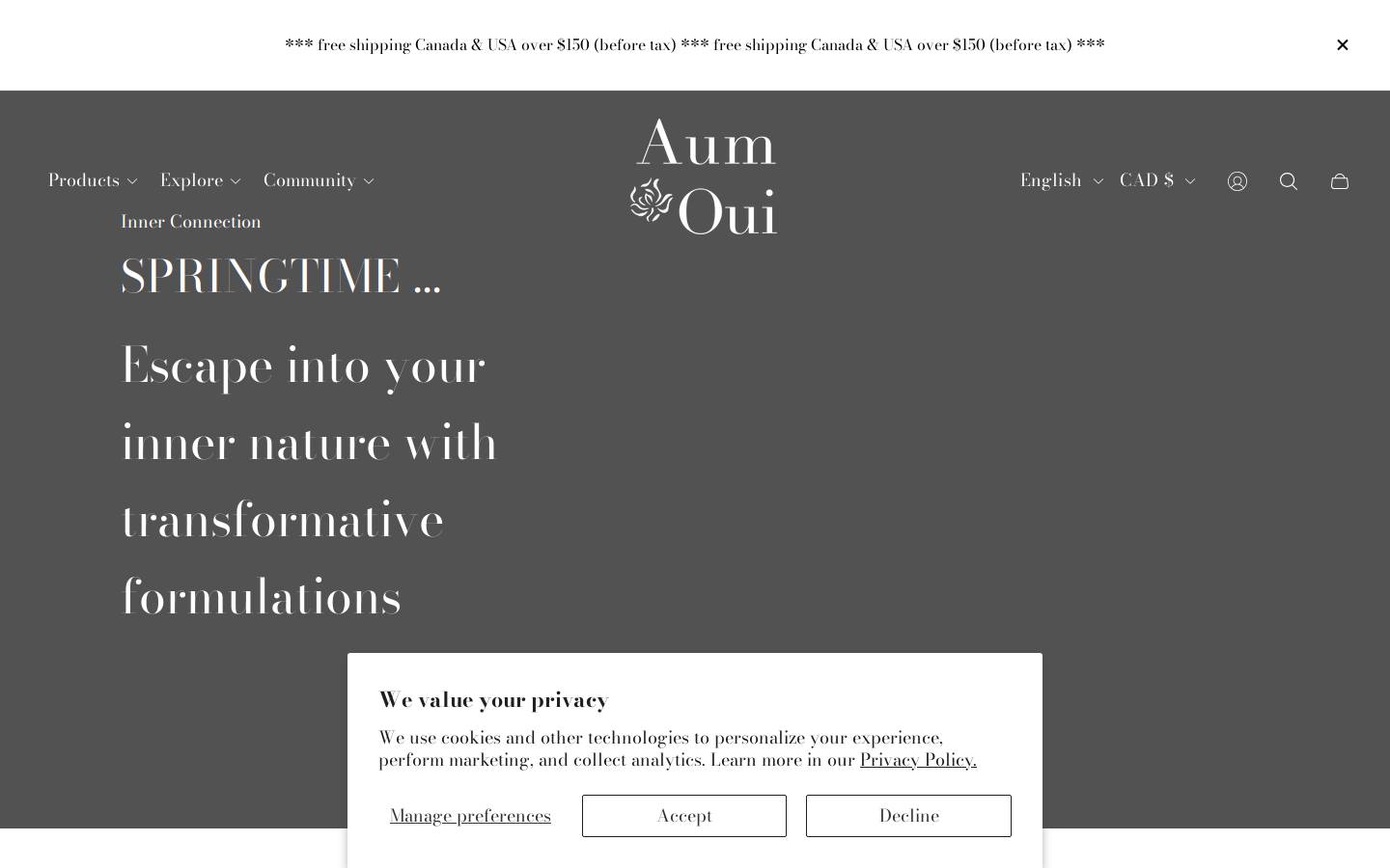 aumoui.com homepage screenshot