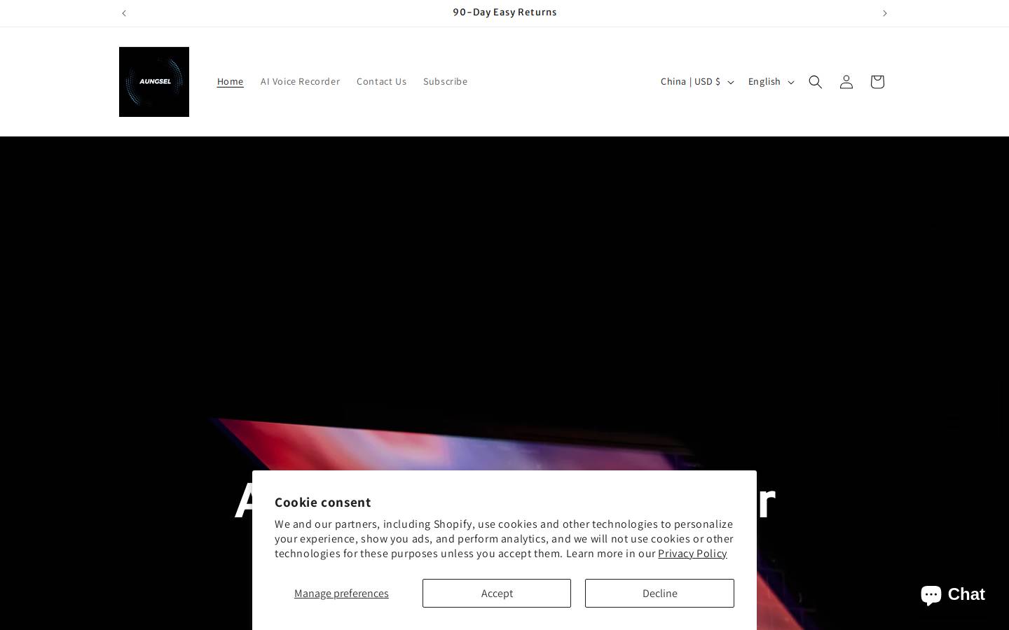 aungsel.com homepage screenshot
