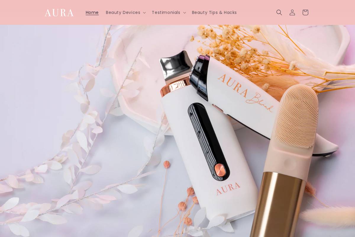 aura-australia.com homepage screenshot