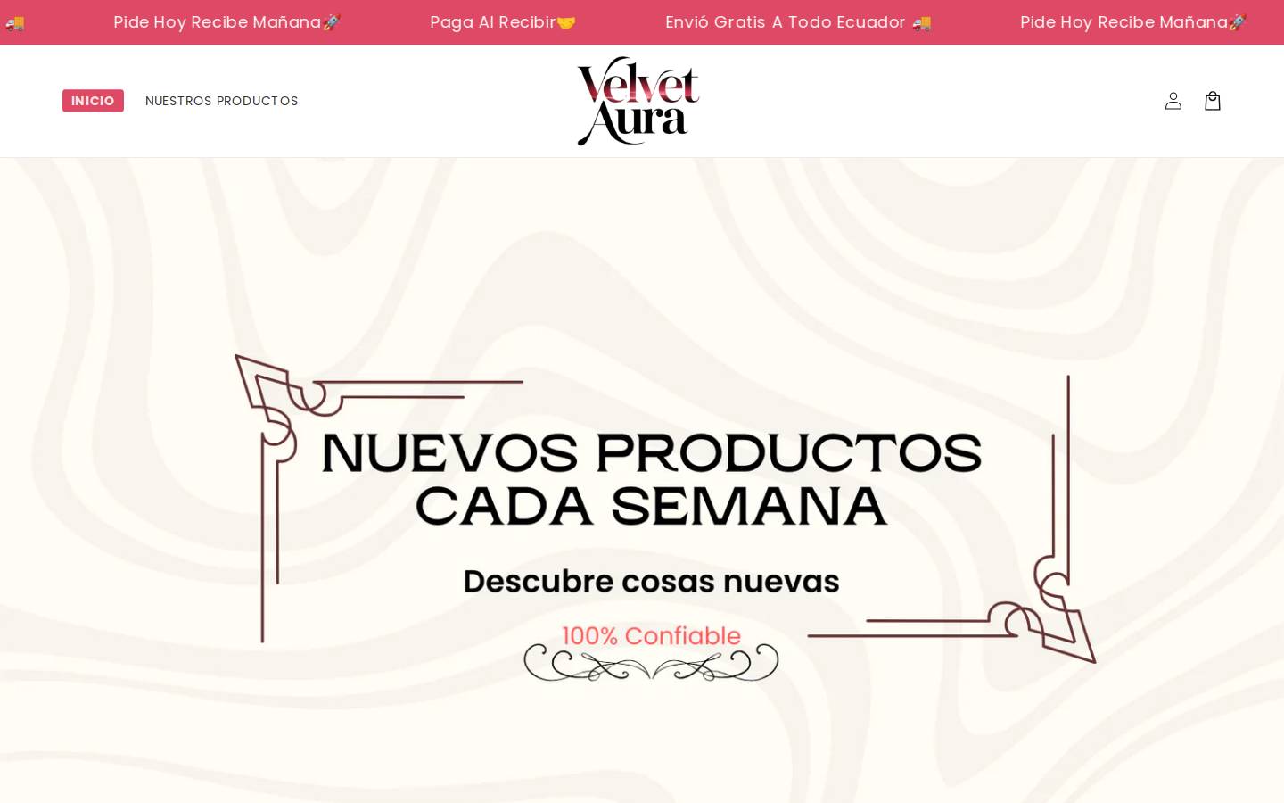 aura-velvet.online homepage screenshot