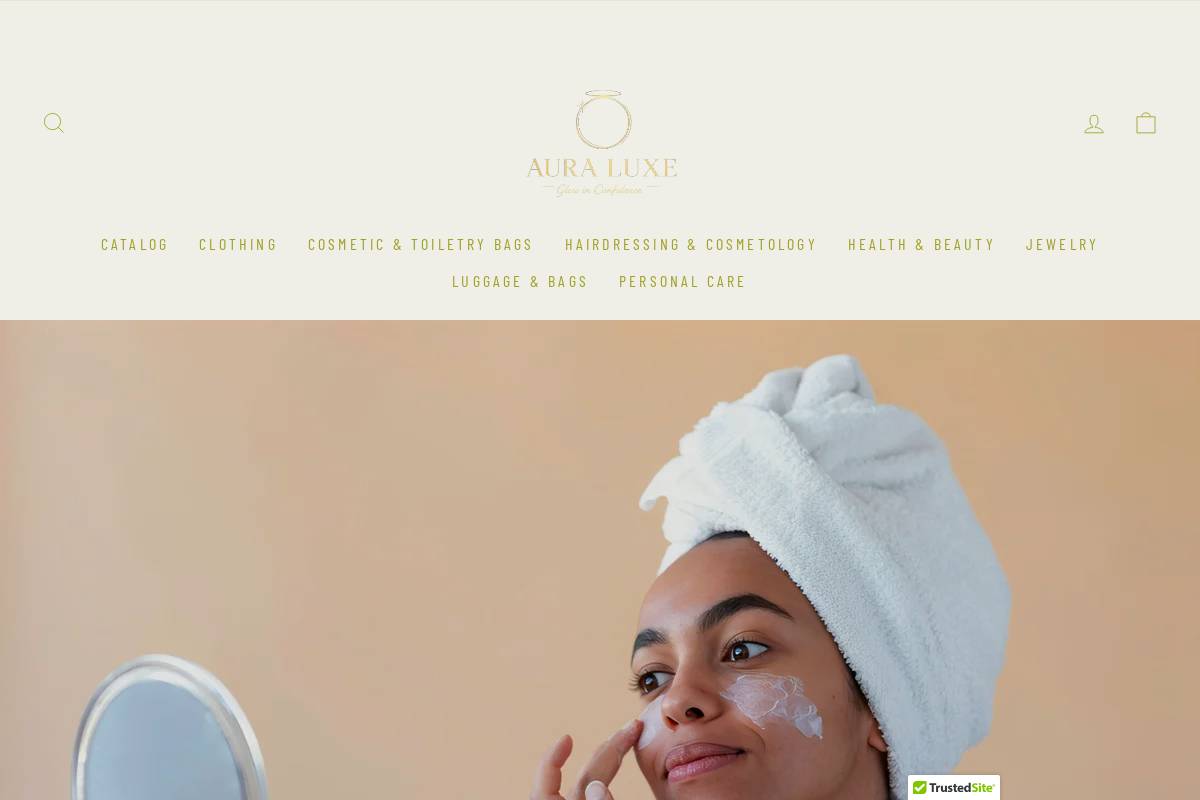 auraluxeco.us homepage screenshot