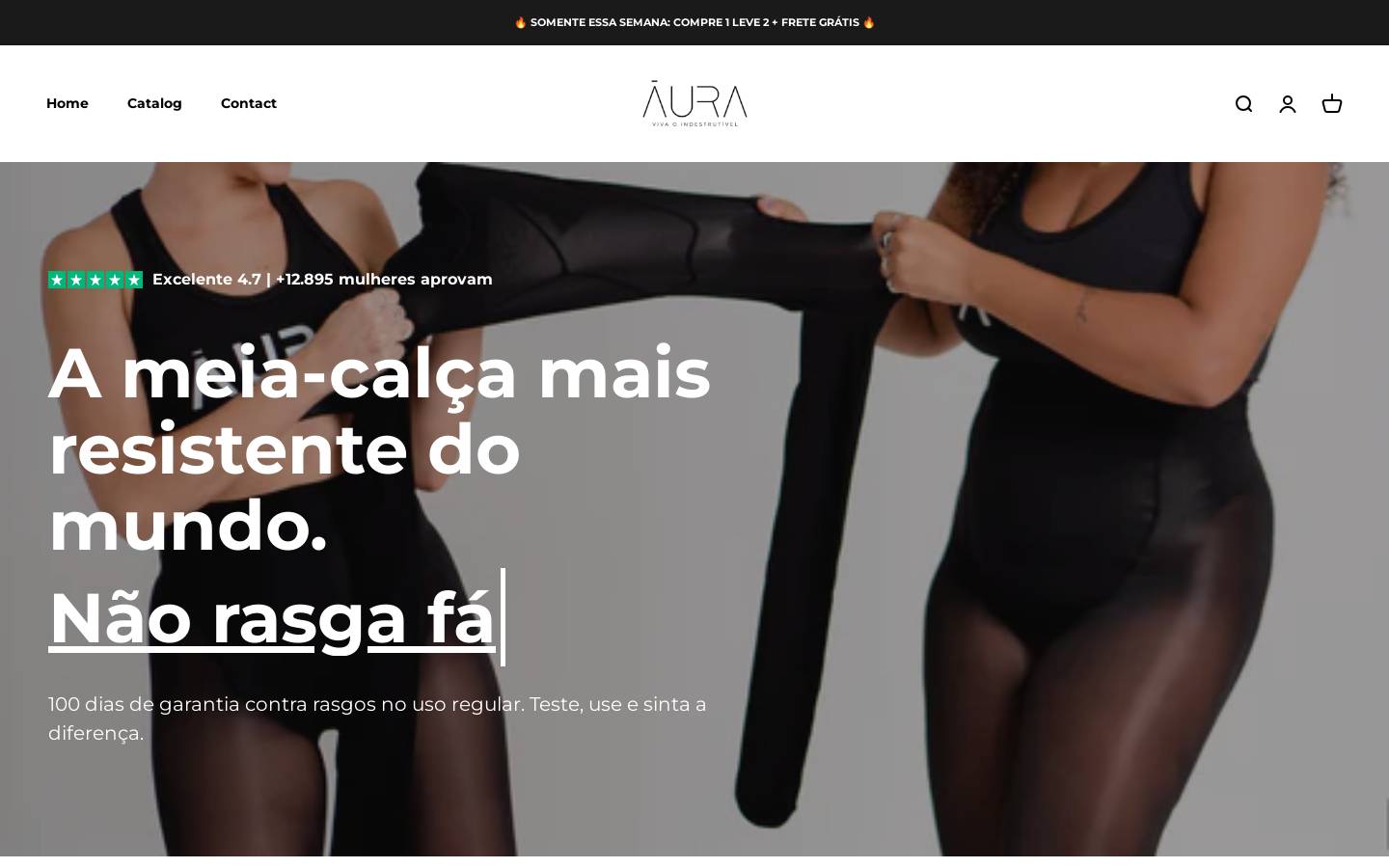 aurameias.com homepage screenshot