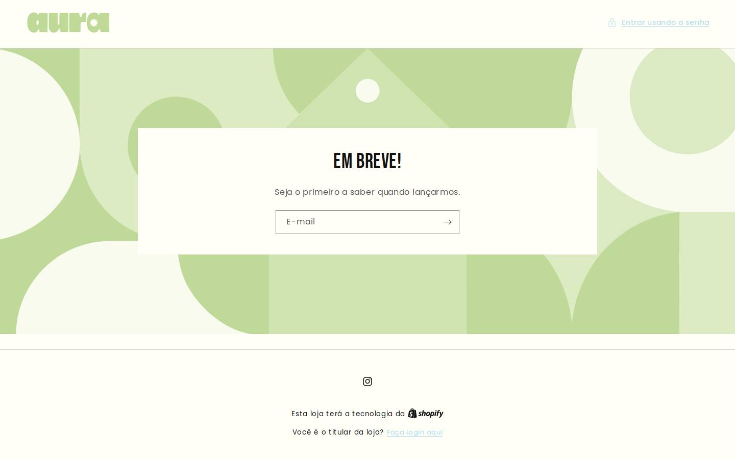 auramodular.com.br homepage screenshot