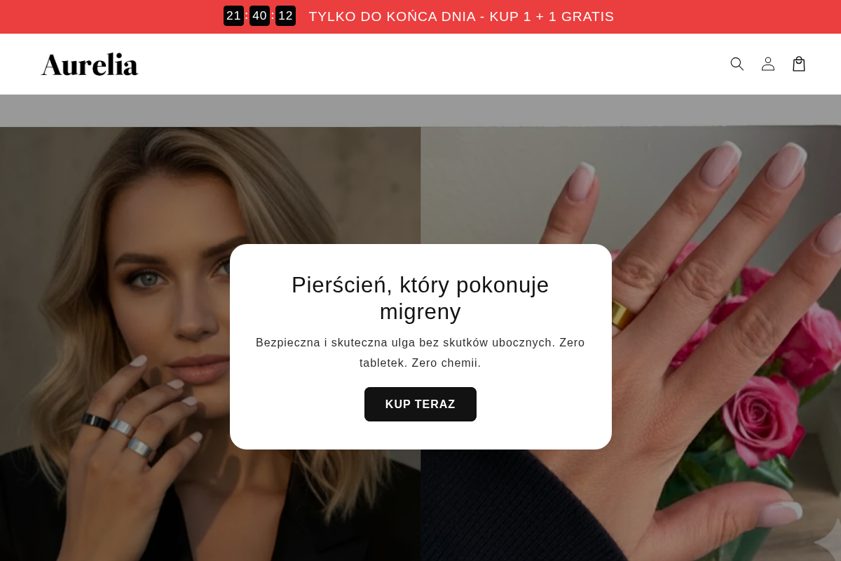 aureliahealth.pl homepage screenshot