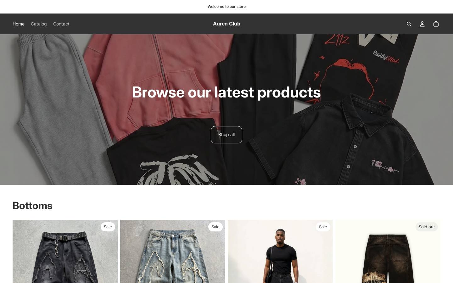 aurenclub.in homepage screenshot