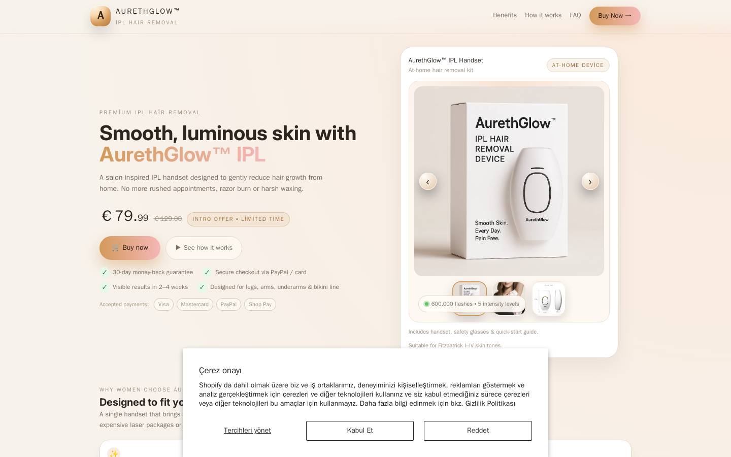 aureth.digital homepage screenshot