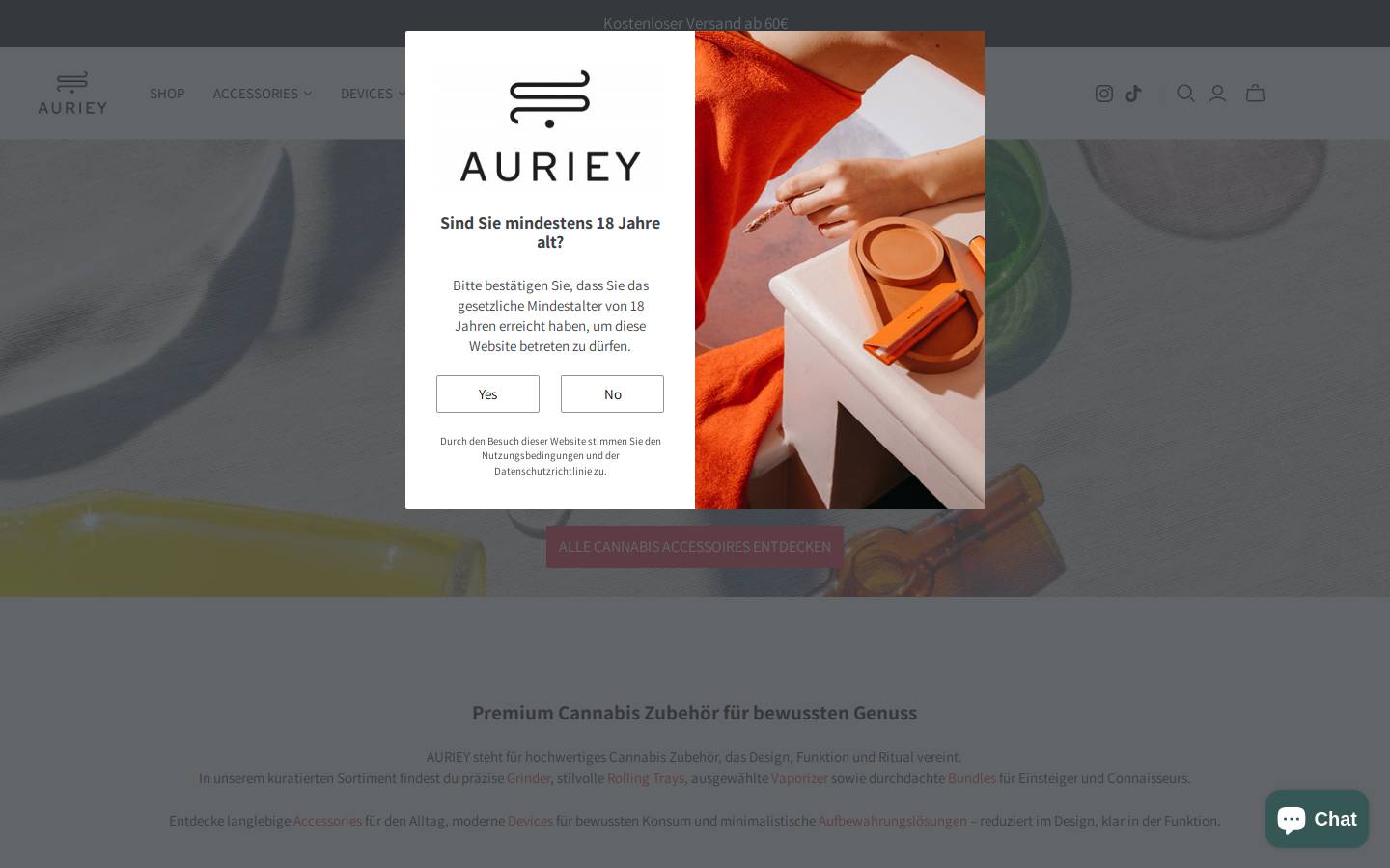 auriey.com homepage screenshot