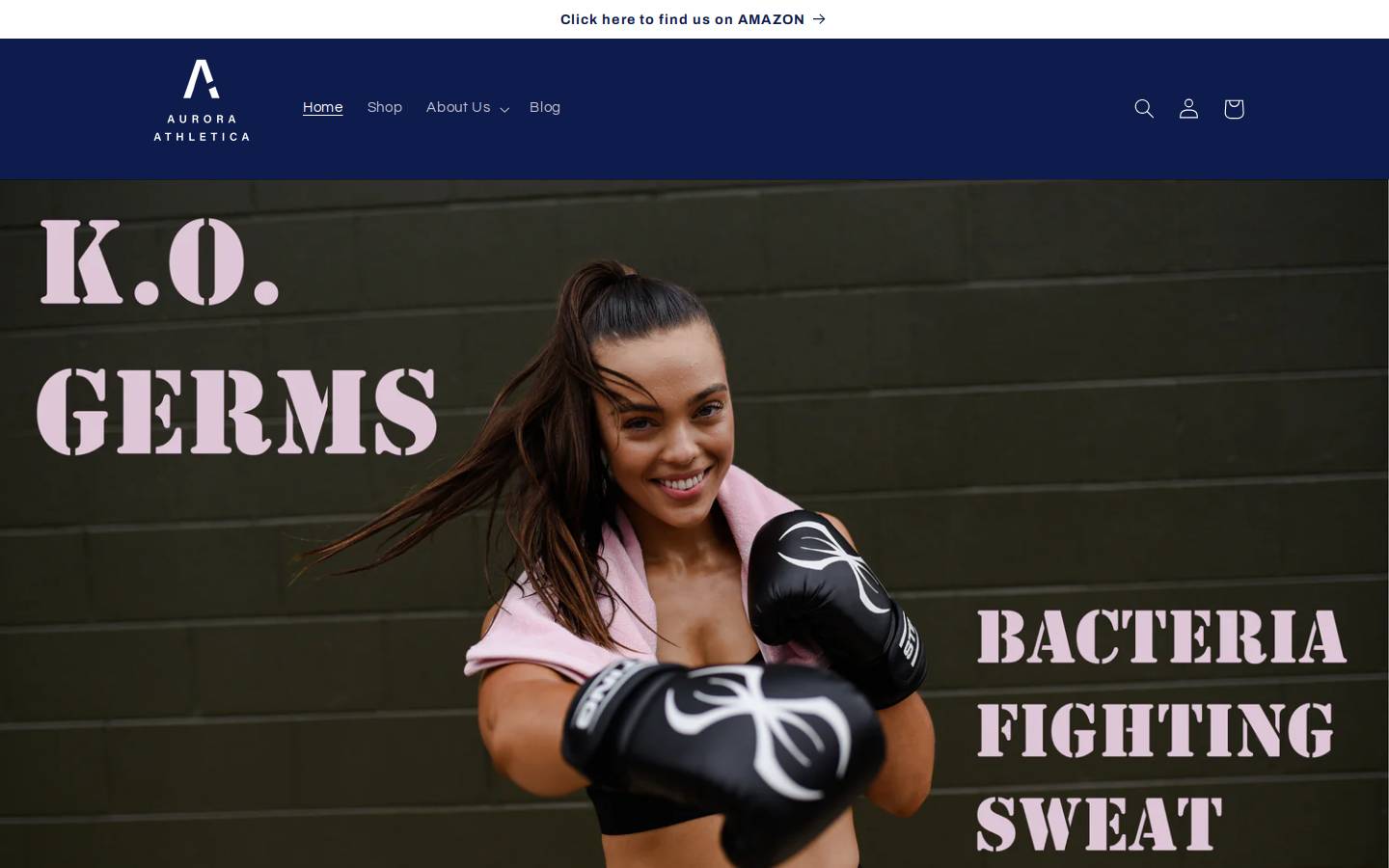auroraathletica.com homepage screenshot