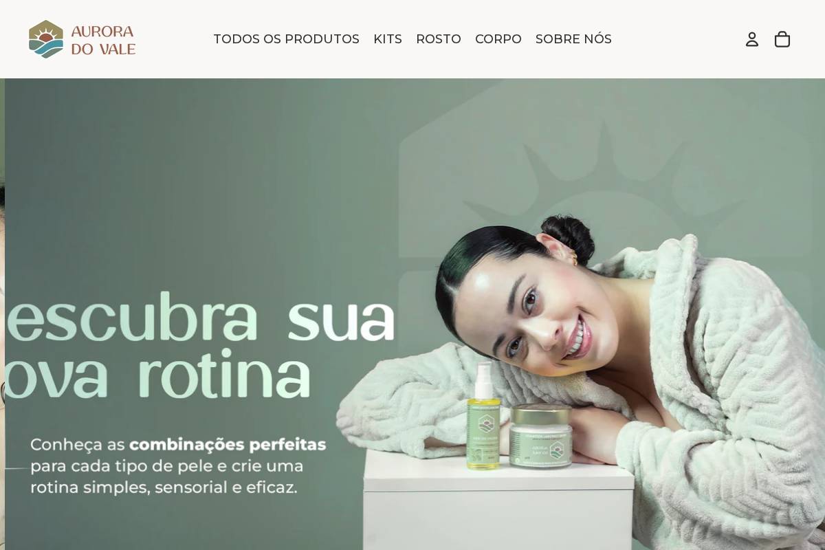 auroradovale.com homepage screenshot