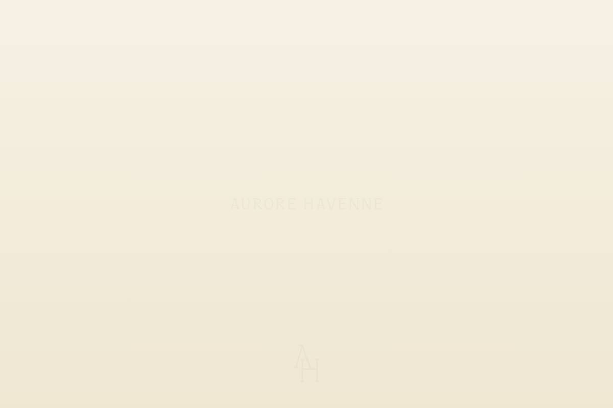 Aurore Havenne homepage screenshot