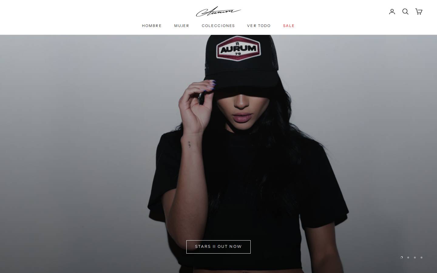 aurum79.co homepage screenshot