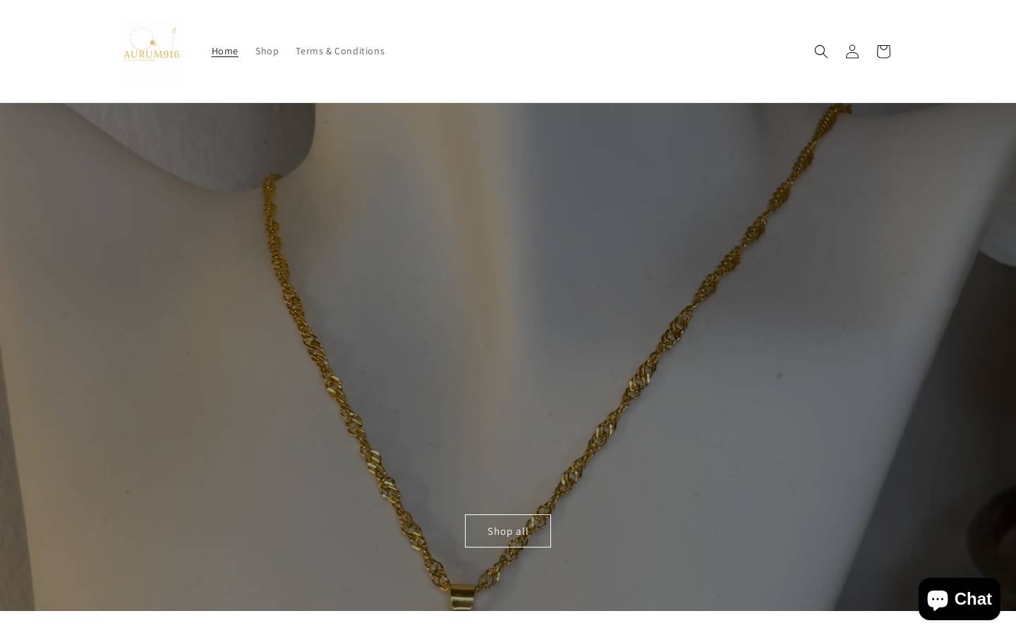 aurum916.com homepage screenshot