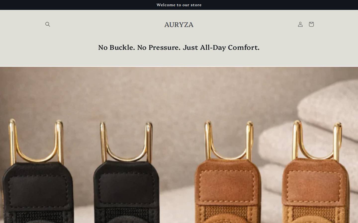 auryza.in homepage screenshot