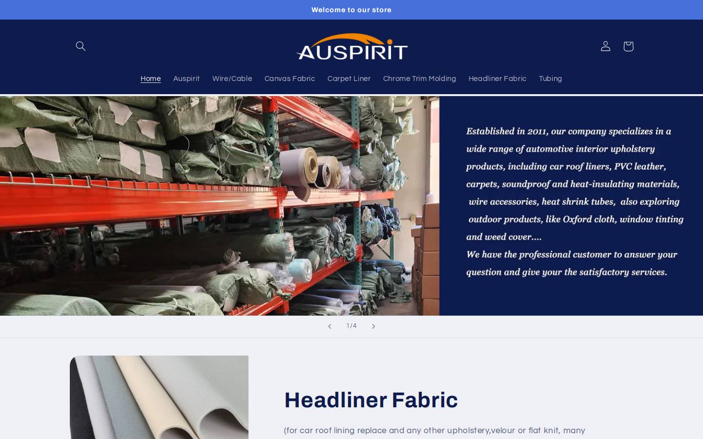 auspirit.com.au homepage screenshot