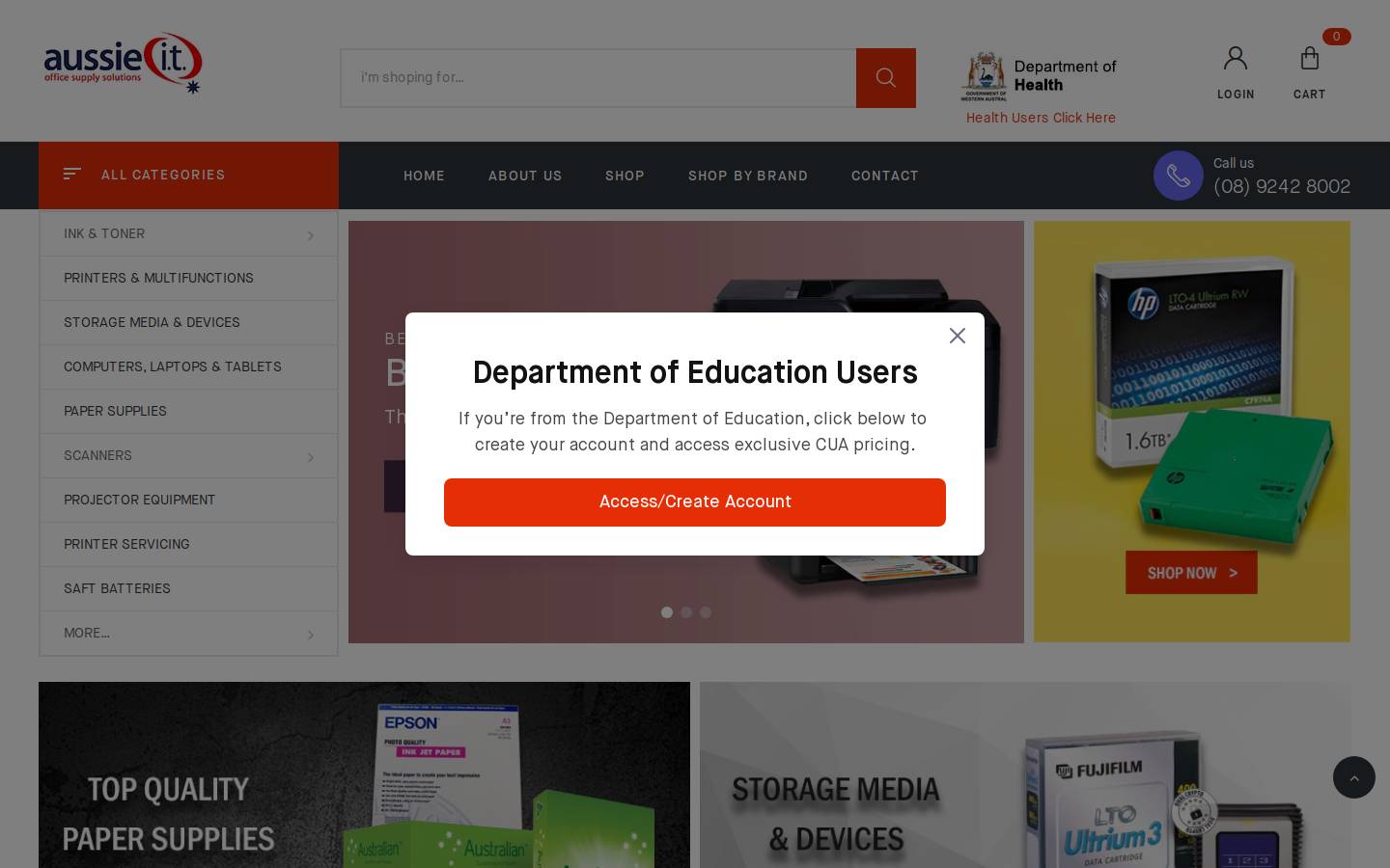 aussie-it.com.au homepage screenshot