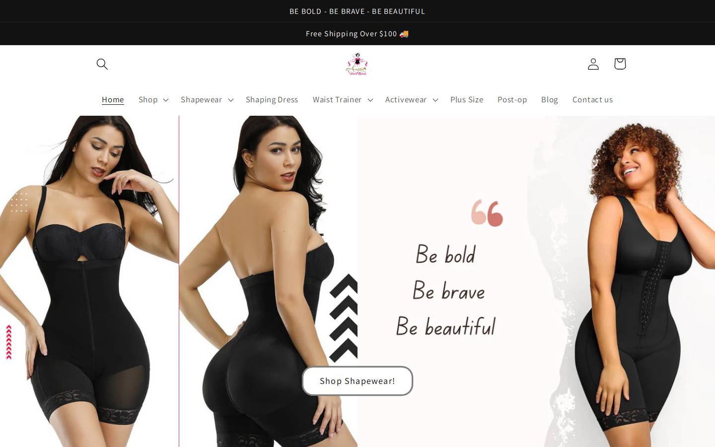 aussiechicbeauty.com homepage screenshot
