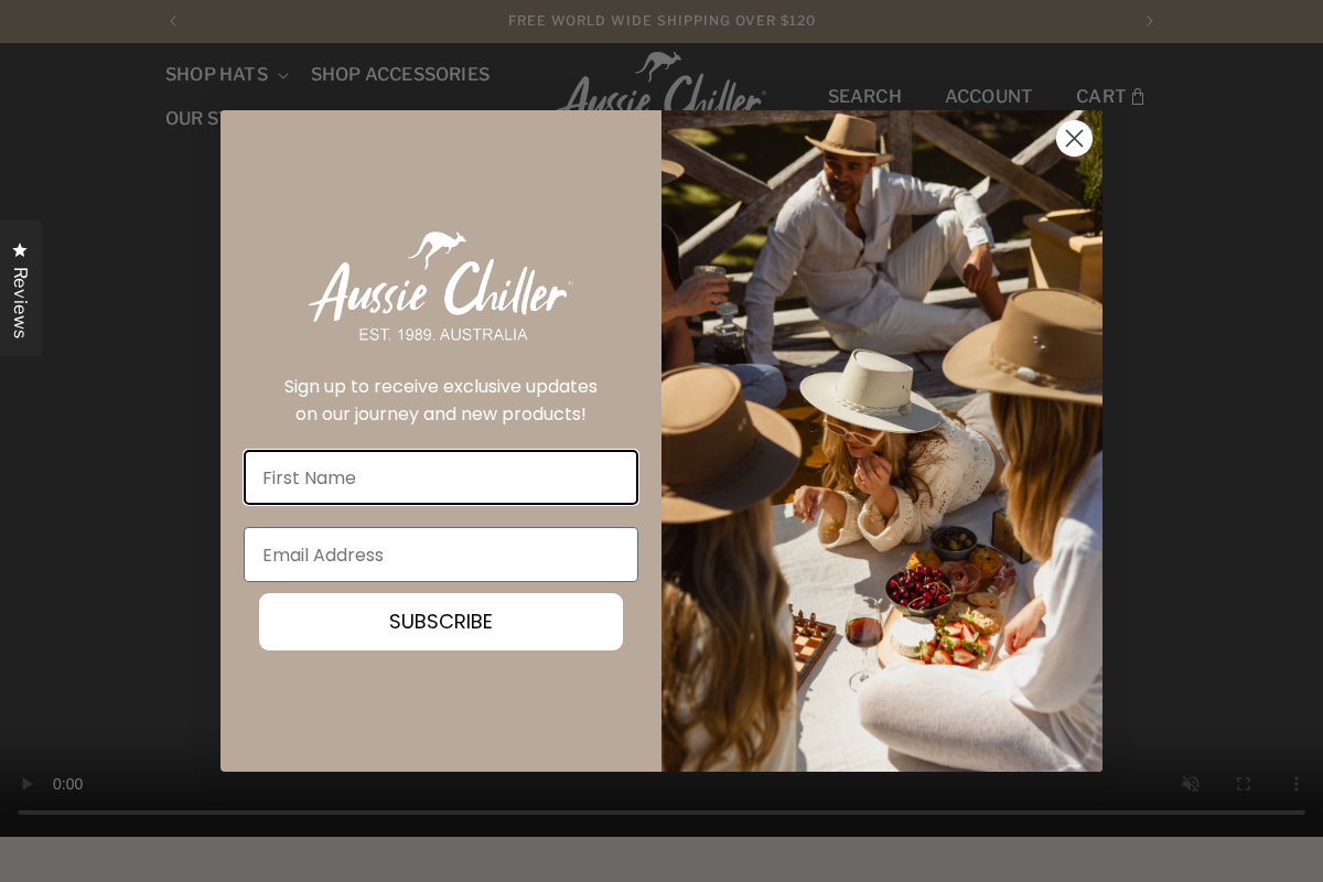Aussiechiller homepage screenshot