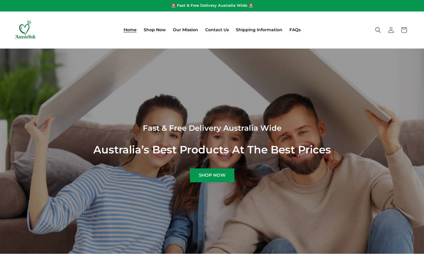 aussielish.com homepage screenshot