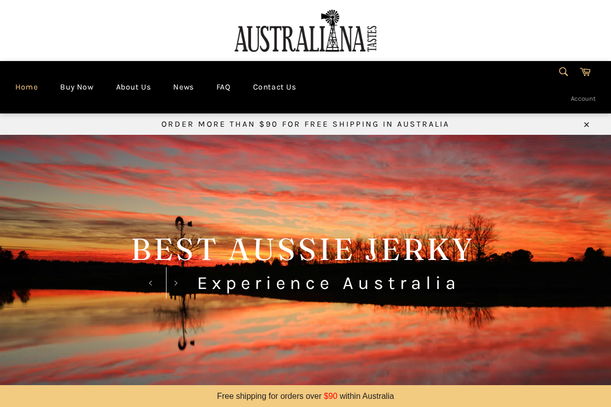 austastes.com.au homepage screenshot