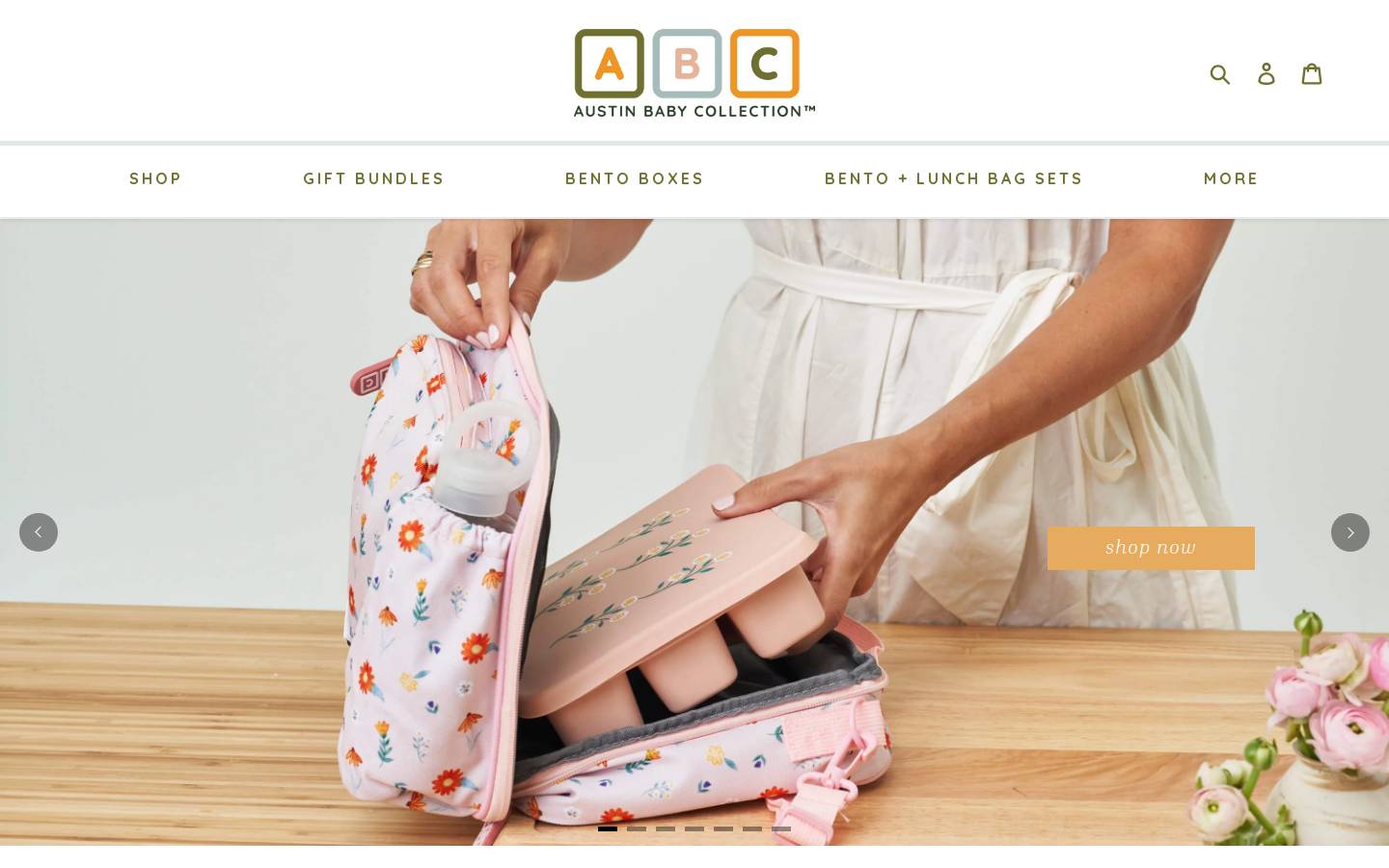 austinbabycompany.com homepage screenshot