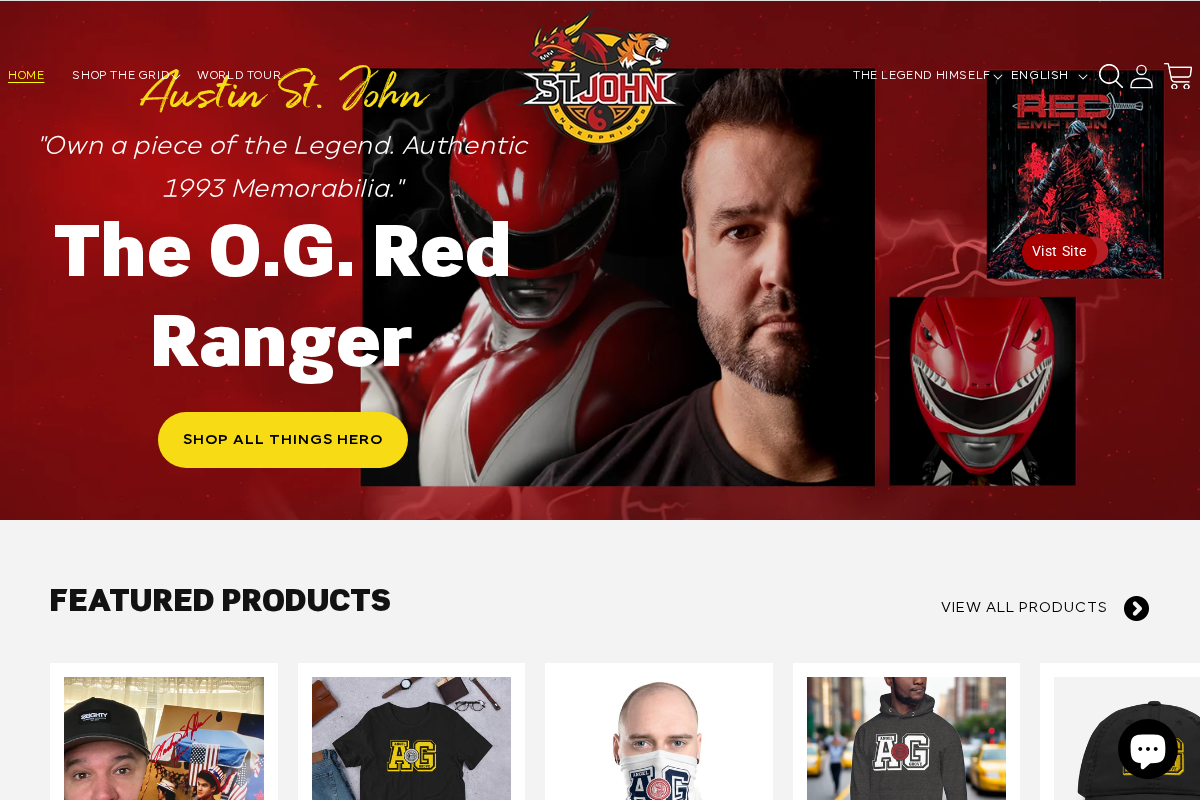 austinstjohn.biz homepage screenshot