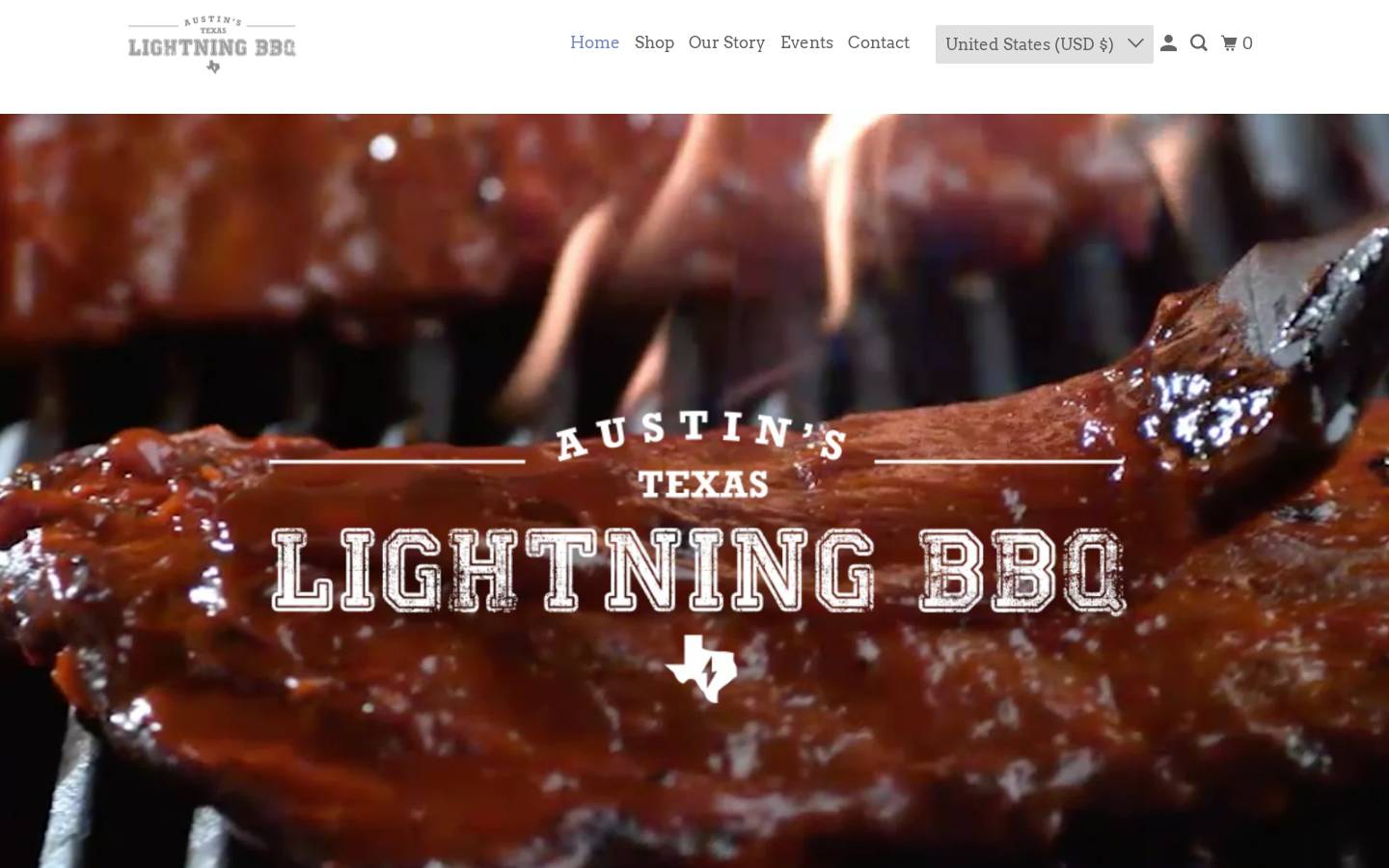 austintexaslightning.com homepage screenshot