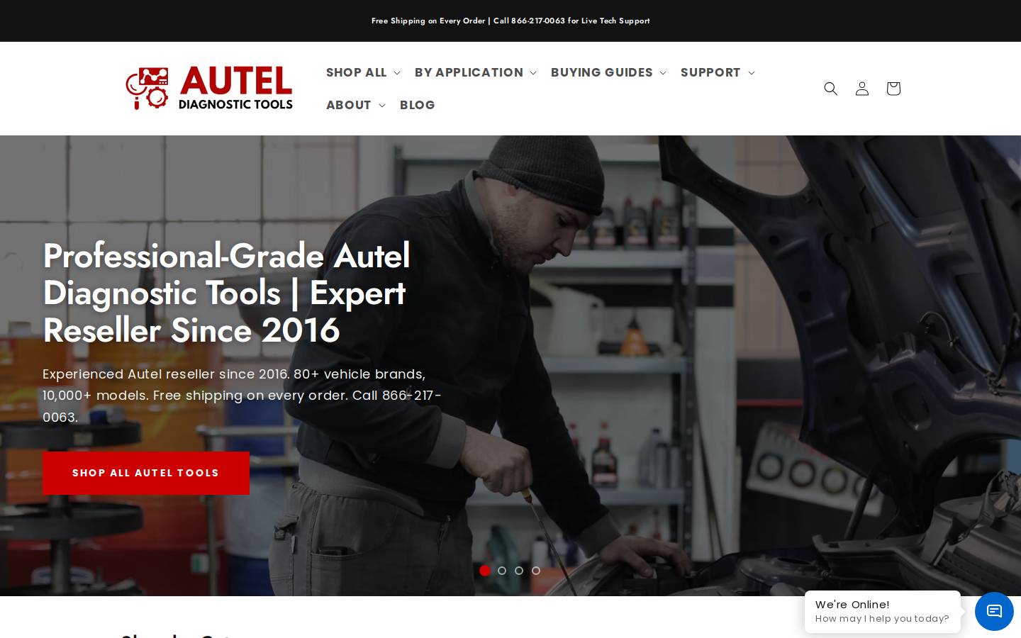 auteldiagnostictools.com homepage screenshot
