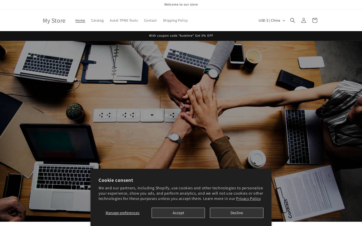 autelme.com homepage screenshot