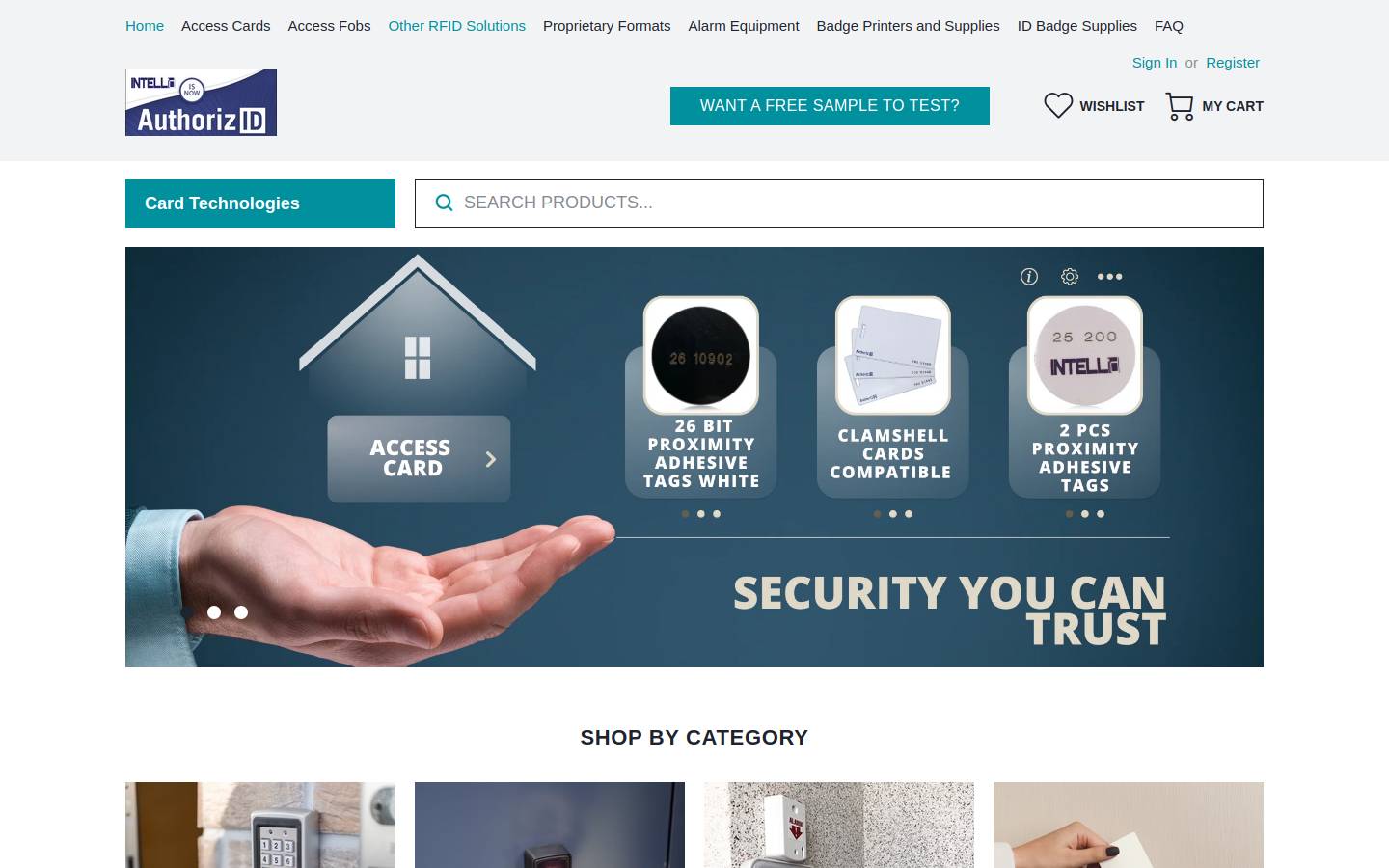 authoriz-id.com homepage screenshot